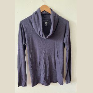 FIG safari - cowl neck top - bamboo and organic cotton - long sleeve